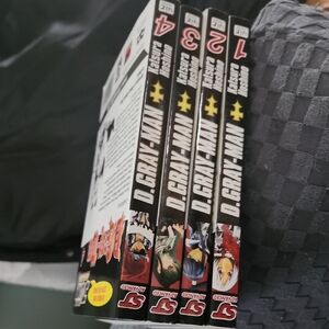 Manga D.Gray-Man Volumes 1-4 Set
